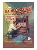 1001 Radio Questions and Answers Art Giclee Poster Print, 24x32