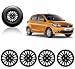 Auto Pearl-Premium Quality Car Full Black Wheel Cover Caps Black 14 inches Press Type Fitting For - Tata Tiago RS.1499.00