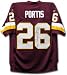 Clinton Portis Washington Redskins Autographed Red Jersey