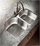 Kitchen Sink Under Mount by Moen - 22376 in Satin