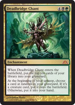Magic: the Gathering - Deadbridge Chant - Dragon's Maze On Sale