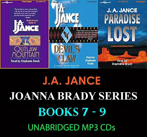 Joanna Brady Series Books 7-9 (Outlaw Mountain, Devil's Claw & Paradise Lost) [Unabridged MP3-CD] by J.A. Jance