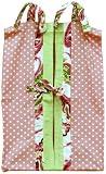 My Baby Sam Paisley Splash Diaper Stacker, Pink