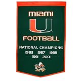 Miami 24x36 Dynasty Wool Banner