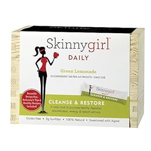 SKINNYGIRL Daily Cleanse & Restore Green Lemonade 30 pckts Diet Products SKINNYGIRL Daily Cleanse & Restore Green Lemonade 30 pckts Diet Products