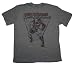 Iron Man Heavy Metal Marvel Comics Junk Food Vintage Style Soft T-Shirt Tee