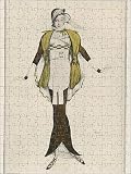 Jigsaw of BAKST HOBBLE SKIRT from Mary Evans