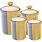 Gold Dust Set of 4 Canisters