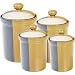 Gold Dust Set of 4 Canisters
