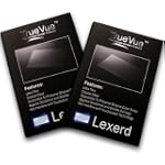 Lexerd - Kenwood DNX-7140 9140 8220 8120 TrueVue Anti-glare In-Dash Screen Protector (Dual Pack Bundle)