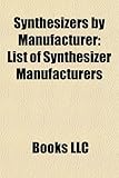 Synthesizers by Manufacturer: Arp Synthesizers, Access Synthesizers, Akai Synthesizers, Alesis Synthesizers, Buchla Synthesizers-