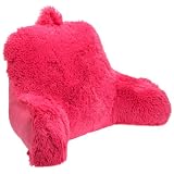 Brentwood Shagalicious Bedrest, Hot Pink