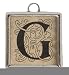Twisted Vines Monogram Necklace - G