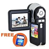 NEW Dual Cam High Resolution SILVER DIGITAL VIDEO CAMCORDER / STILL CAMERA  ....