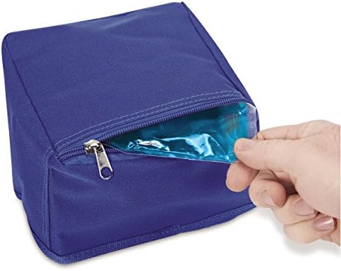 Cool Pup Portable Dog Bowl, Blue