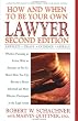 How and When to be Your Own Lawyer