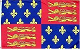 Outdoor Living : King Edward III HISTORICAL Flag - 3 foot by 5 foot Polyester (NEW)