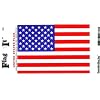 United States Heavy Duty Vinyl Bumper Sticker (3 x 5 Inches)