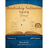 battleship solitaire 14x14 deluxe volume 3 468 logic puzzles