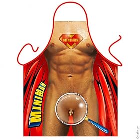 Mini Man Novelty Apron