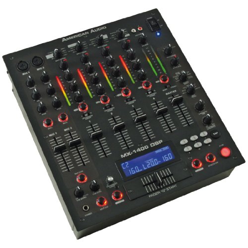 American Audio AMERICAN AUDIO MX-1400DSP 4-CHAN DJ MIXER with FX, Â¹