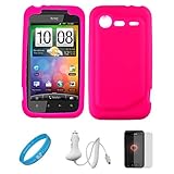 Pink Premium Soft Rubberized Silicone Skin Cover for Verizon Wireless New H ....