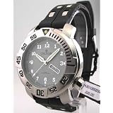 MENS CROTON SPORTY RUBBER DAY DATE WATCH CA301085BSGY by Croton