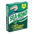 Sea Bond Denture Adhesive, Lowers, Fresh Natural Mint, 15 lowers per Pack, (Case of 6)