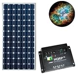 HQRP KIT (175 Watt SHARP Solar Panel 175W Power 24V Monocrystalline UL 1703 24 Volt, HQRP Solar 20A Charge Power Controller / Regulator 12V / 24V) + Coaster
