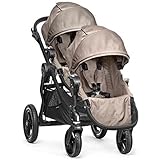 Baby Jogger - City Select Black Frame Stroller with Second Seat - Sand