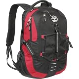 Timberland 41327-1073 High Alpine Laptop Backpack (Black/Red)