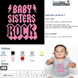 Sisters Rock Baby Short Sleeve Lap T