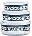 Pfaltzgraff Orleans 6-Piece Enamel on Steel Bowl Set, Small