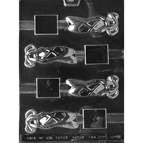 Buy BALLET SLIPPERS PRETZEL Kids Candy Mold Chocolate now!