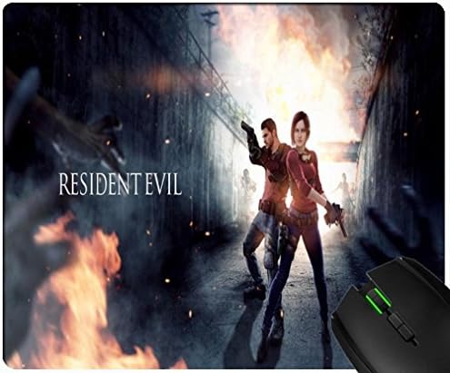 Resident Evil Claire Redfield Chris Redfield Character design custom gaming mouse rectangular padded non-slip rubber quality