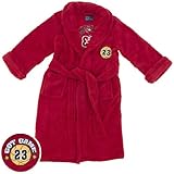 MacHenry Originals Red Got Game Basketball Plush Bath Robe for Boys