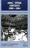 ARML-NYSML Contests, 1989-1994 (Contests in Mathematics)