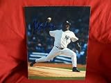 Jose Contreras Autographed New York Yankees 8x10 Photo, Proof Photo of Jose Signing for Us.
