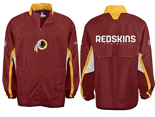 Washington Redskins NFL 2007 Sidelines Lightweight Apache ? Zip Pullover Hot Jacket