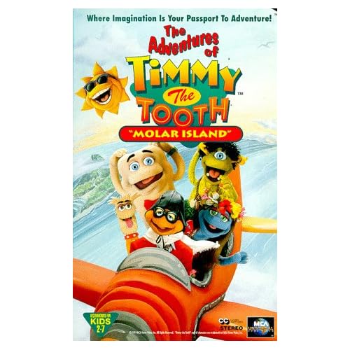 Adventures Timmy Tooth Molar Island  on Amazon Com  Timmy The Tooth  Molar Island  Vhs   Michael Earl  James