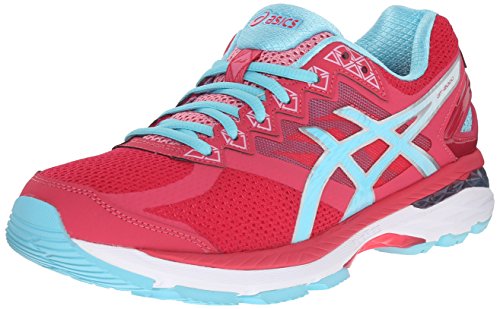ASICS Women's GT-2000 4 Running Shoe, Azalea/Turquoise/White, 7 M US