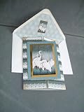 Personalised Greeting card High Quality Bird - Egret