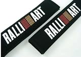 Ralliart Seat Belt Cover Shoulder Pad Cushion (2 pcs)