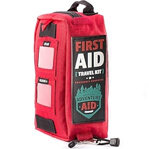 Adventure Aid First Aid Kit - This Emergency Kit includes 82 Medical Supplies