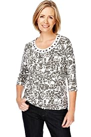 Classic Collection Floral & Bead Top