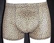 Cheetah Fitted Pouch Swim Shorts
