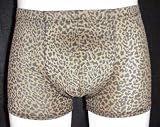 Cheetah Fitted Pouch Swim Shorts