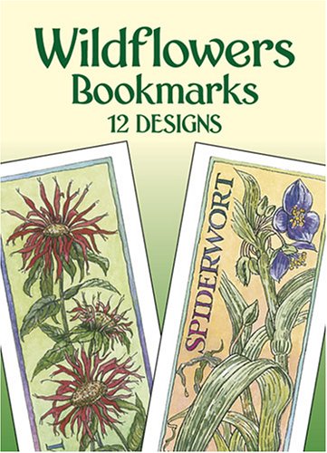 Wildflowers Bookmarks: 12 Designs under Flowers in The Books Store