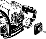 Tools & Hardware : Poulan #701568 Air Filter