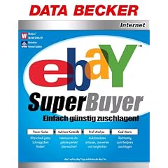 Ebay SuperBuyer, 1 CD-ROM Einfach g�nstig zuschlagen! Power-Suche: Blitzschnell jedes Schn�ppchen finden! Auktions-Kontrolle: Interessante Angebote perfekt �berwachen! Profi-Analyse: Auktionsdaten, auswerten und vergleichen. Kauf